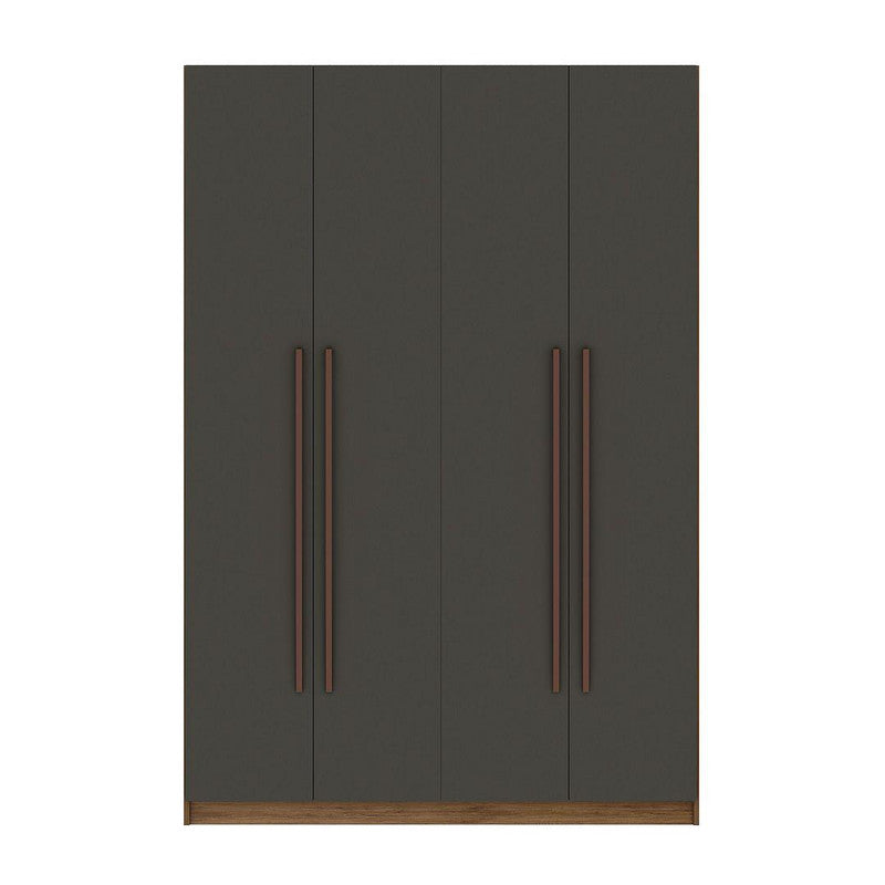 Radfeld Wardrobe - Nature/Grey