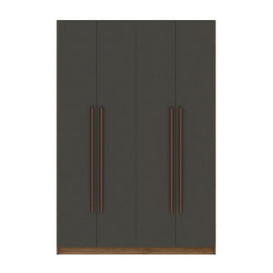 Radfeld Wardrobe - Nature/Grey