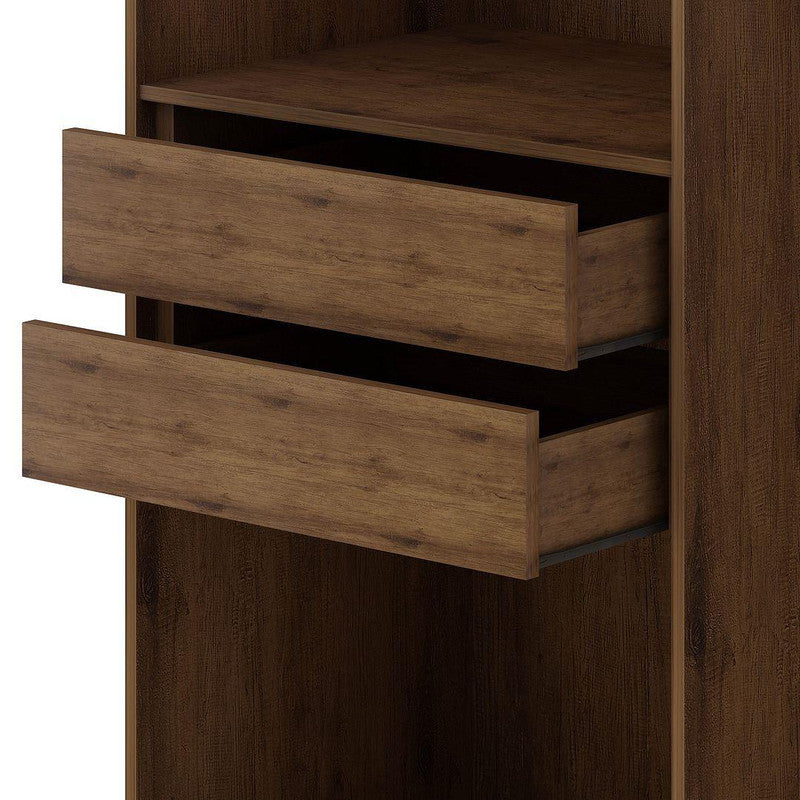 Radfeld Wardrobe - Nature/Grey