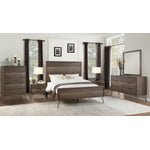 Haley 6-Piece King Bedroom Set - Grey