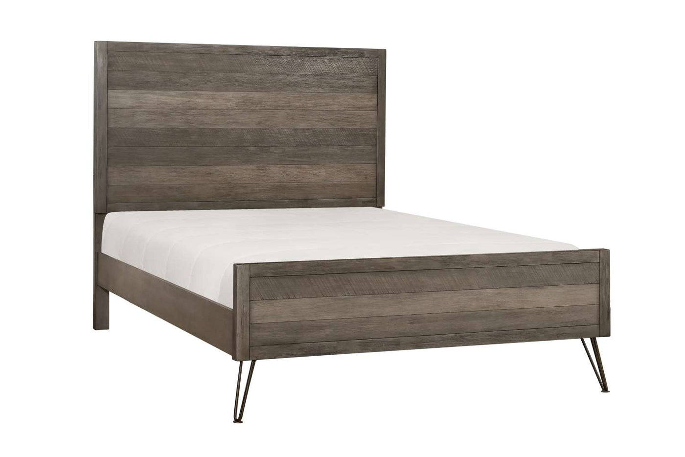 Haley 3-Piece Queen Bed - Grey