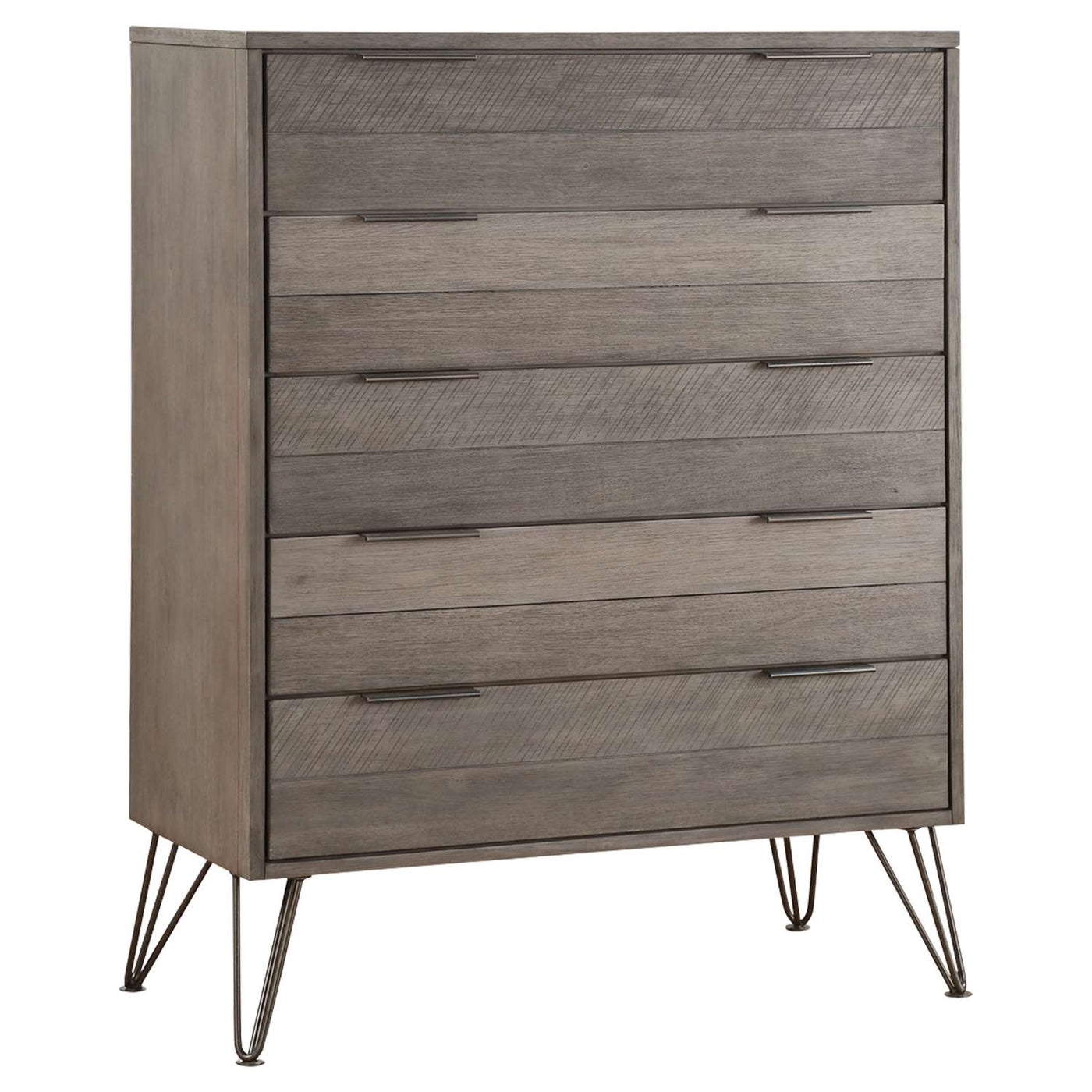 Haley 5-Piece Queen Bedroom Set - Grey
