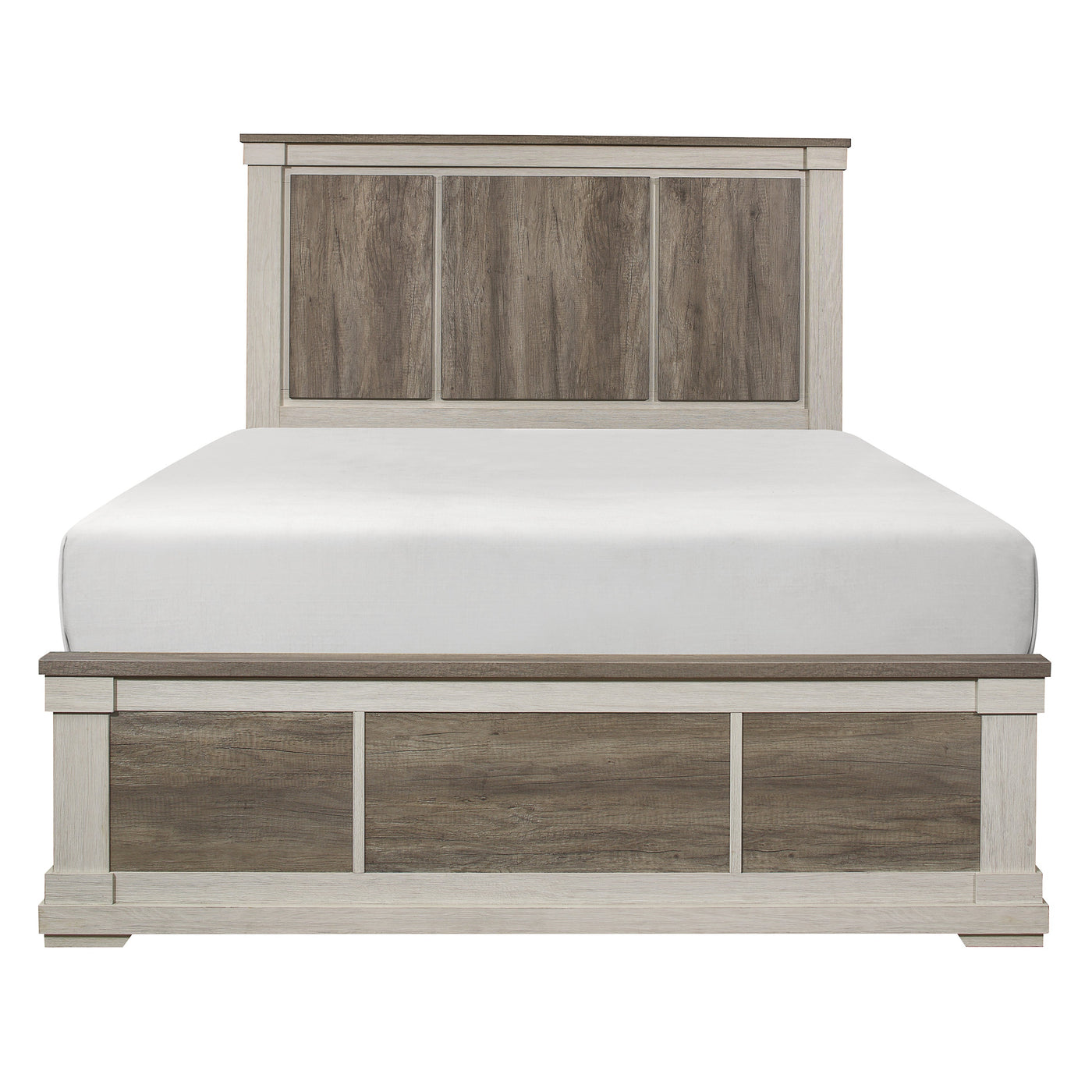 Rayne 3-Piece Queen Bed - Weathered Grey