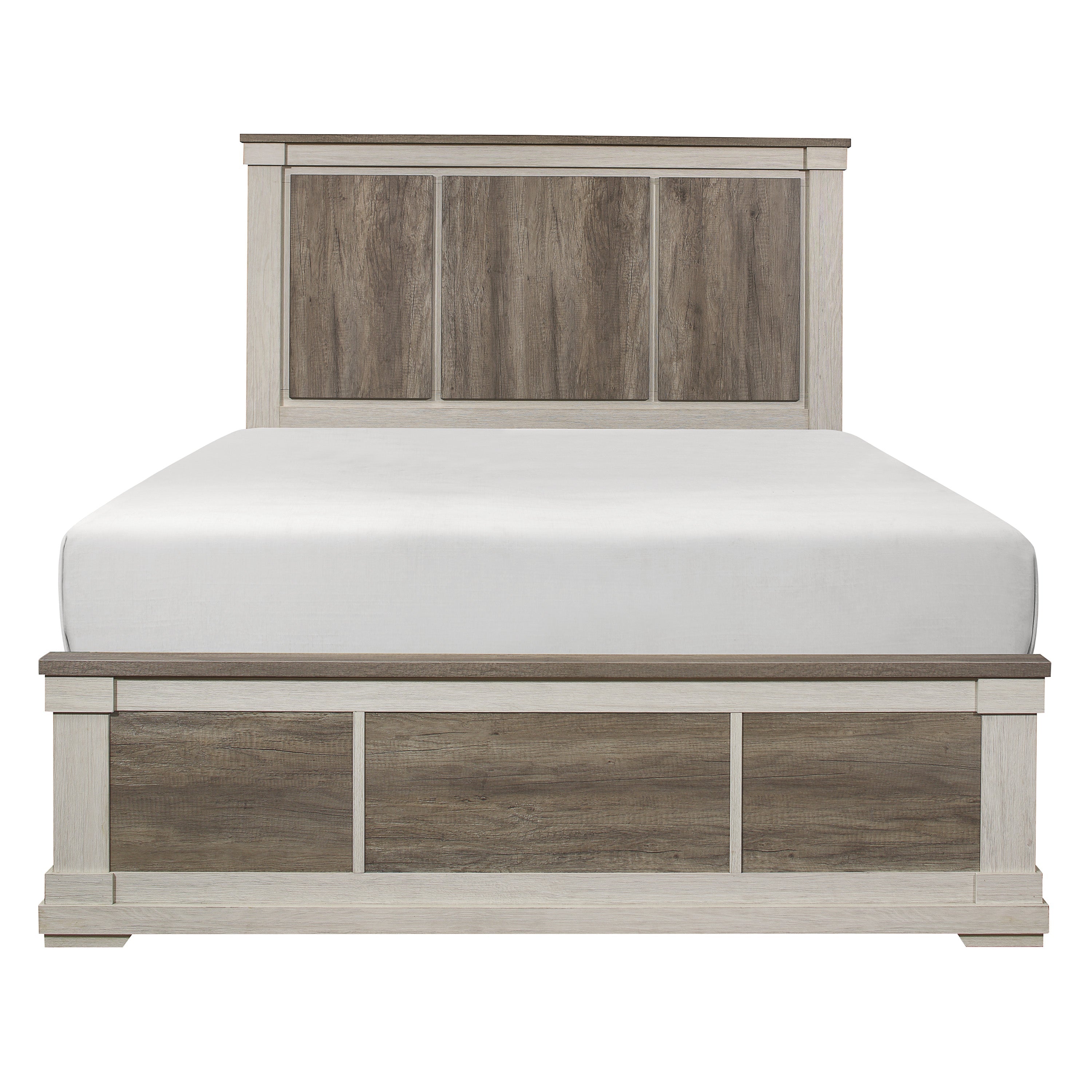 Rayne 3-Piece Queen Bed - Weathered Grey