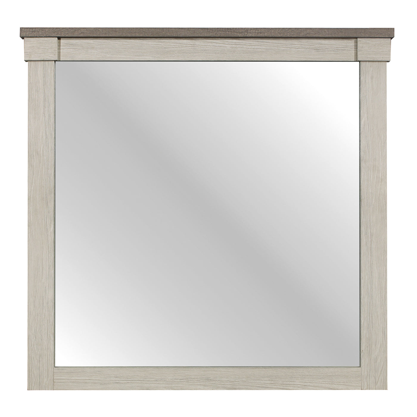 Rayne Mirror - Weathered Grey