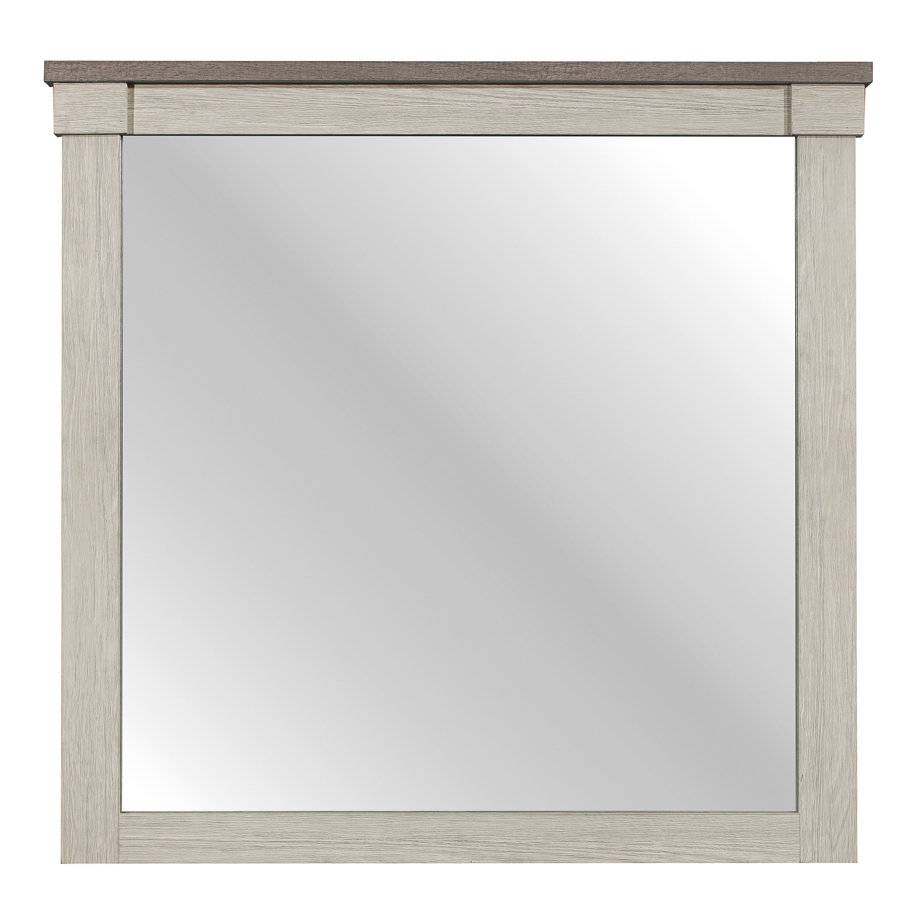 Rayne Mirror - Weathered Grey