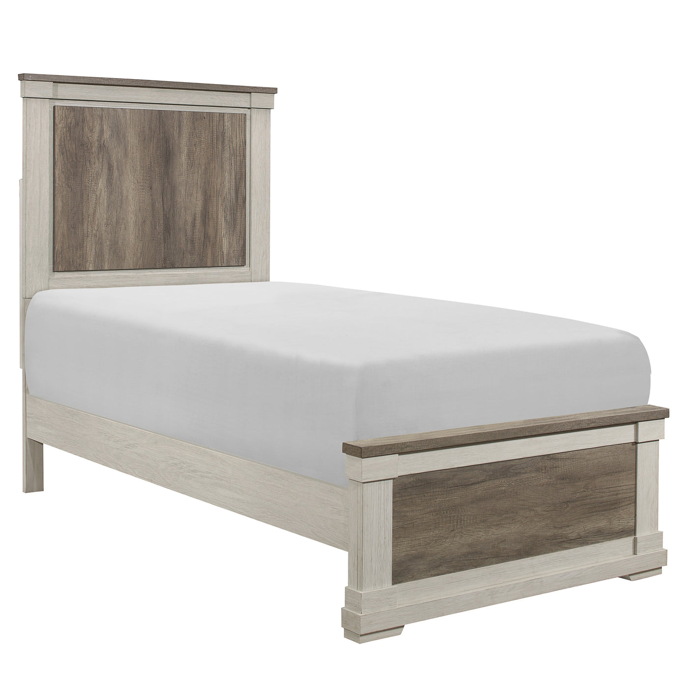 Rayne 3-Piece Twin Bed - Weathered Grey