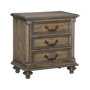 Rachelle Night Table - Pecan