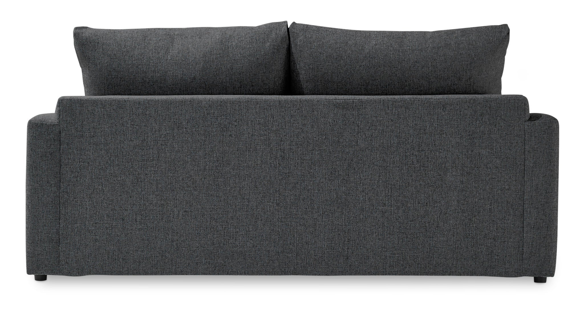Harper Queen Sofa Bed with Innerspring Mattress - Charcoal