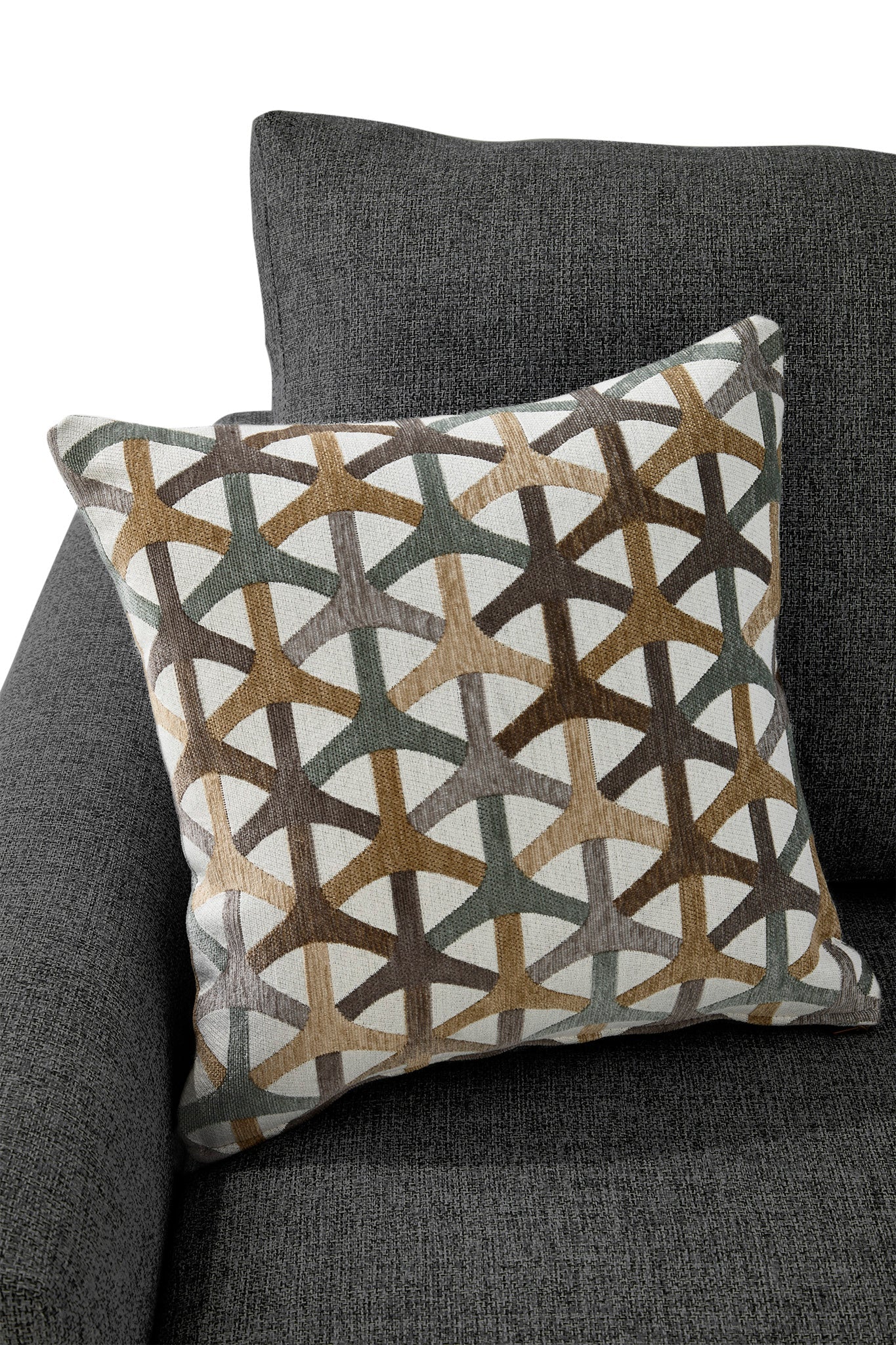 Harper Queen Sofa Bed with Innerspring Mattress - Charcoal