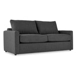 Harper Queen Sofa Bed with Innerspring Mattress - Charcoal