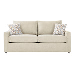 Harper Queen Sofa Bed with Memory Foam Mattress - Cream