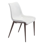 Teglberg Dining Chair - White/Walnut - Set of 2