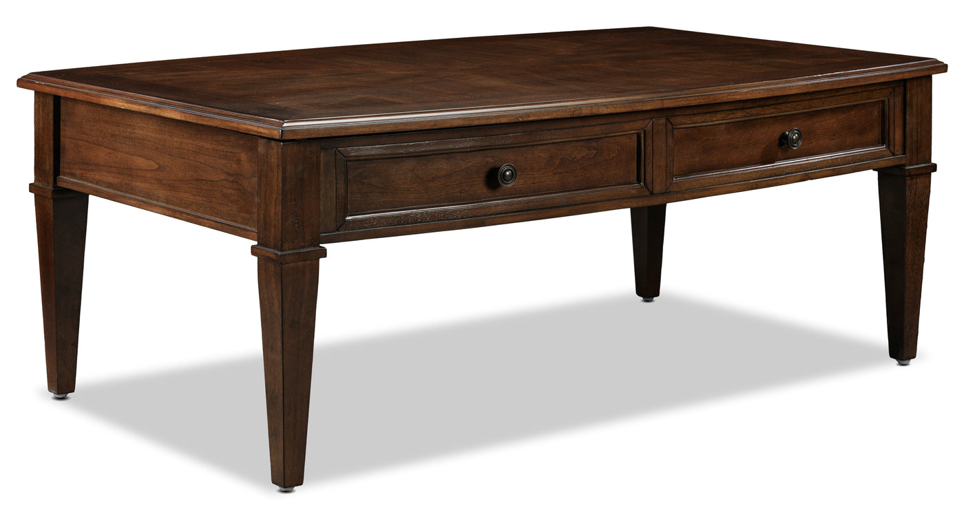 Wilton Lift-Top Coffee Table - Cherry