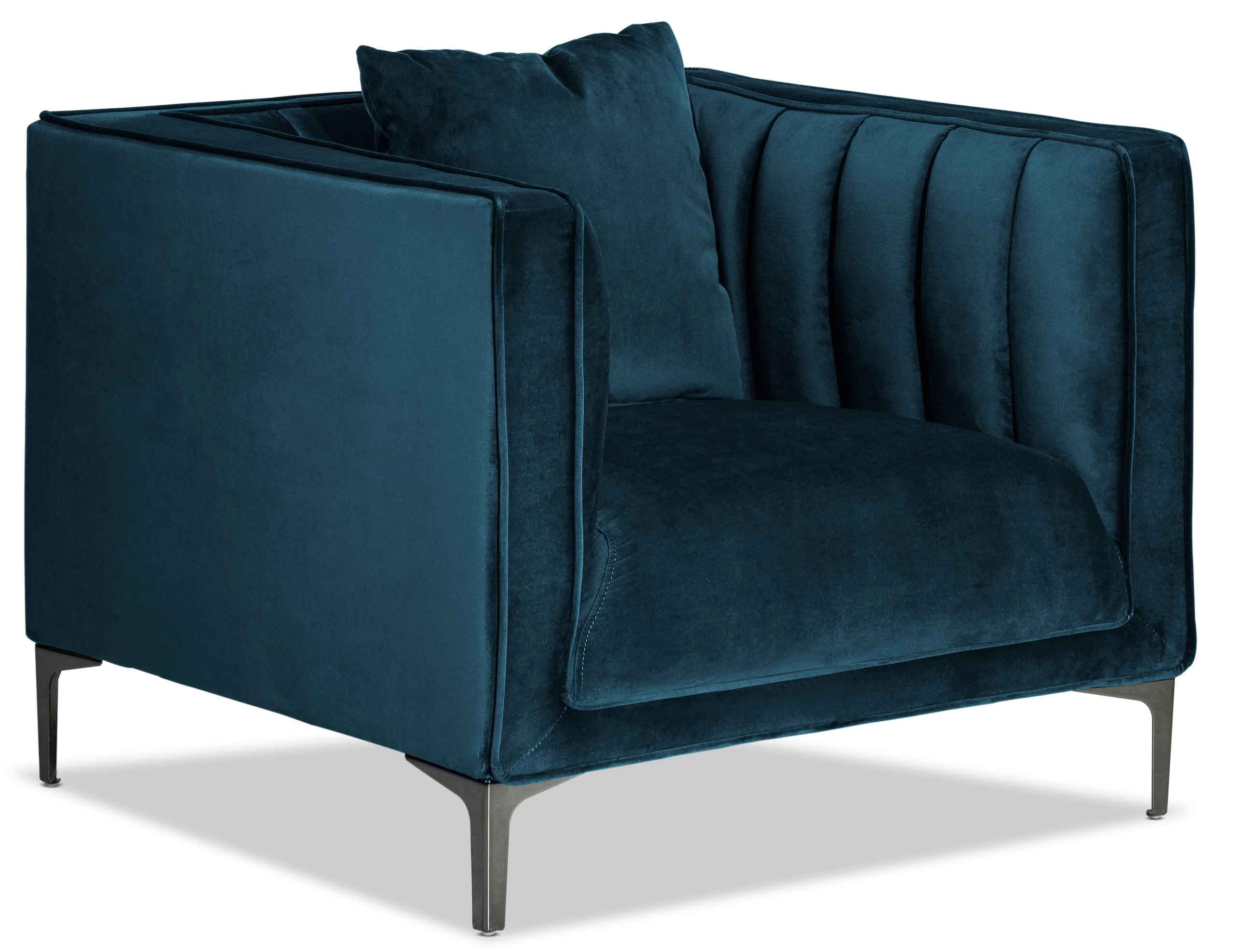 Celina Sofa and Chair Set - Blue