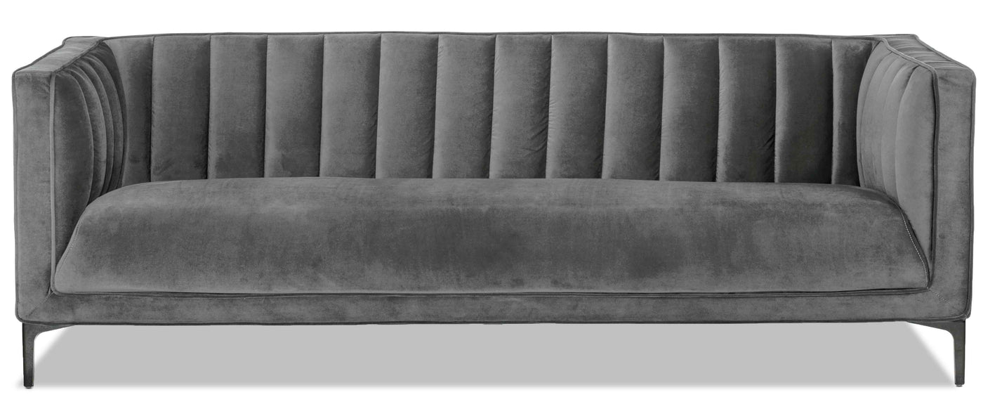 Celina Sofa, Loveseat and Chair Set - Light Grey