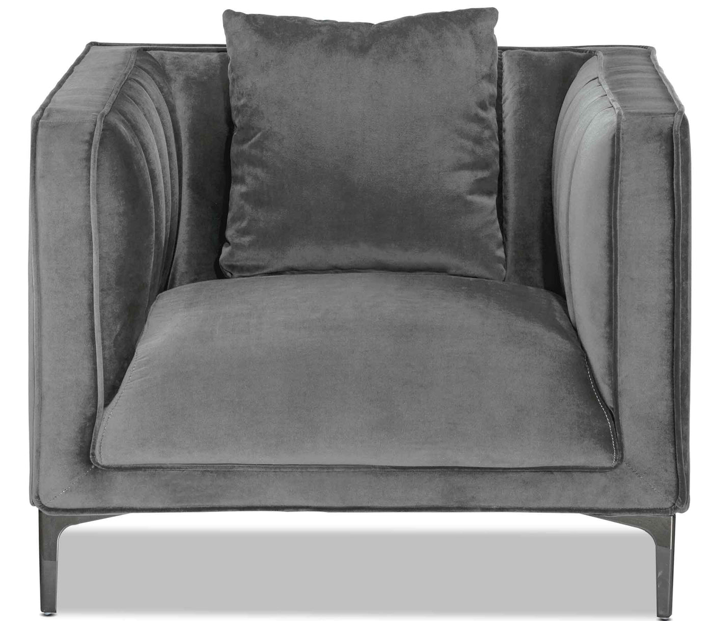 Celina Sofa, Loveseat and Chair Set - Light Grey