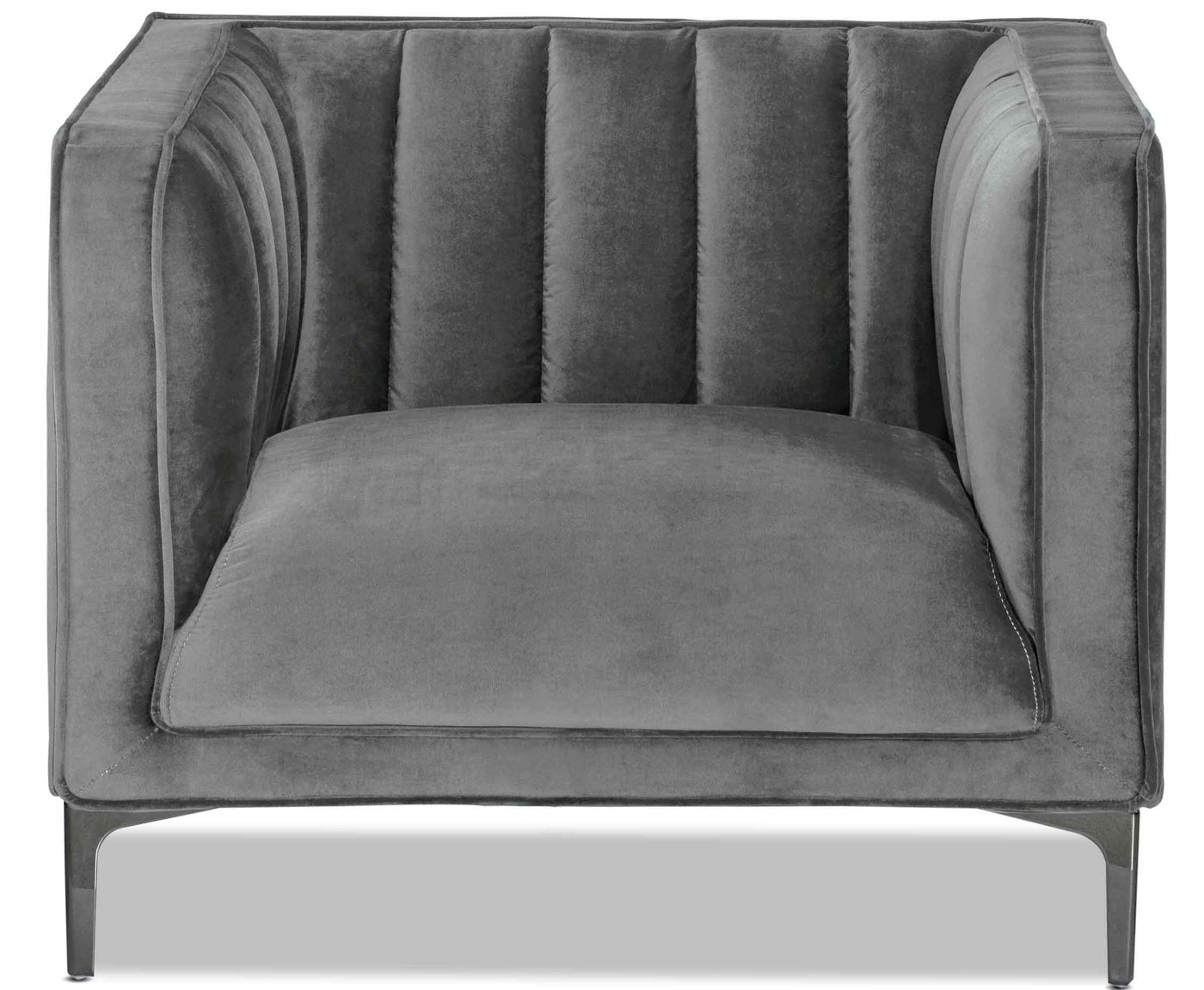 Celina Sofa and Chair Set - Light Grey