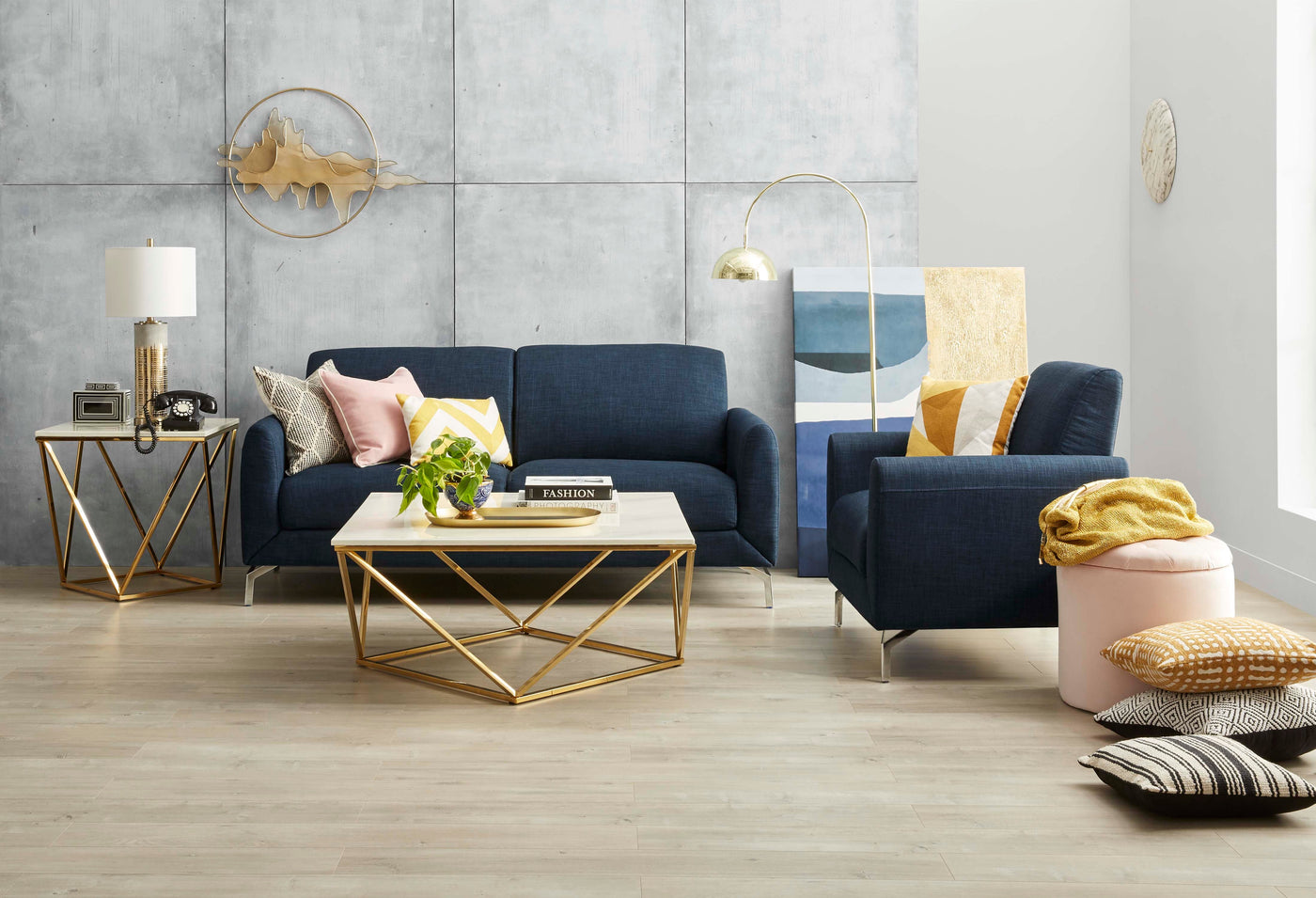 Ryan Sofa - Dark Blue