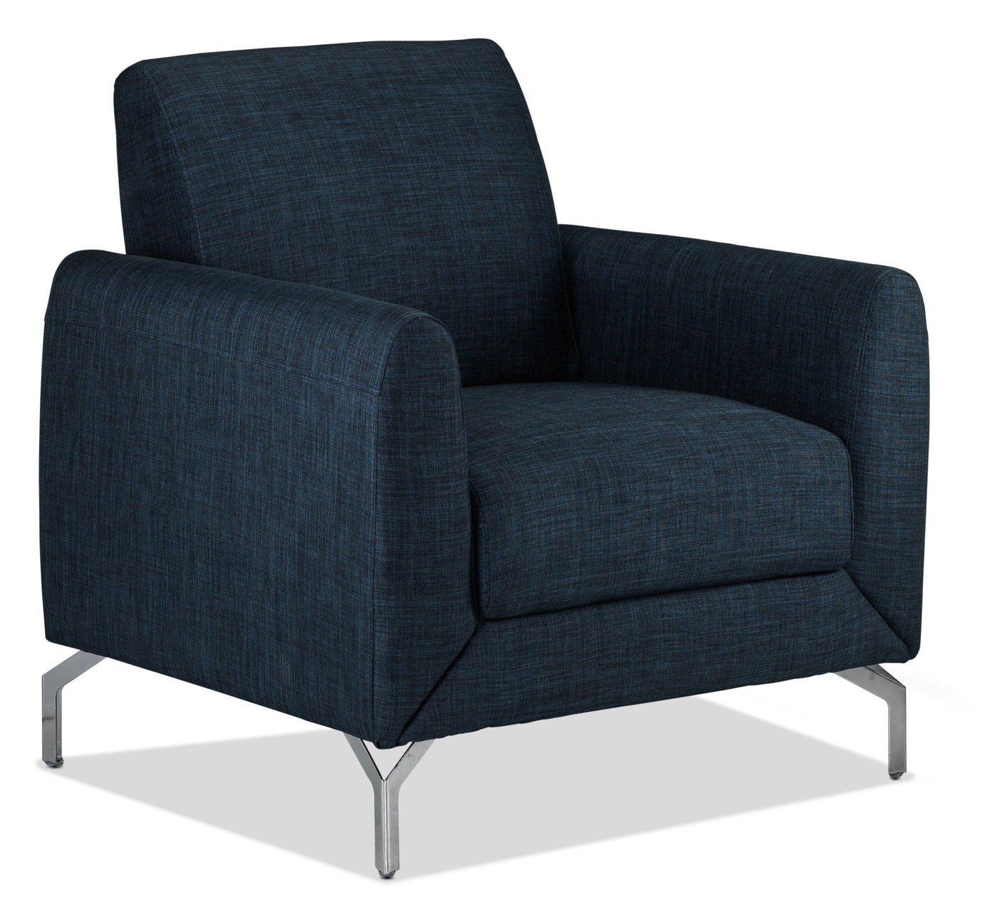 Ryan Sofa and Chair Set - Dark Blue