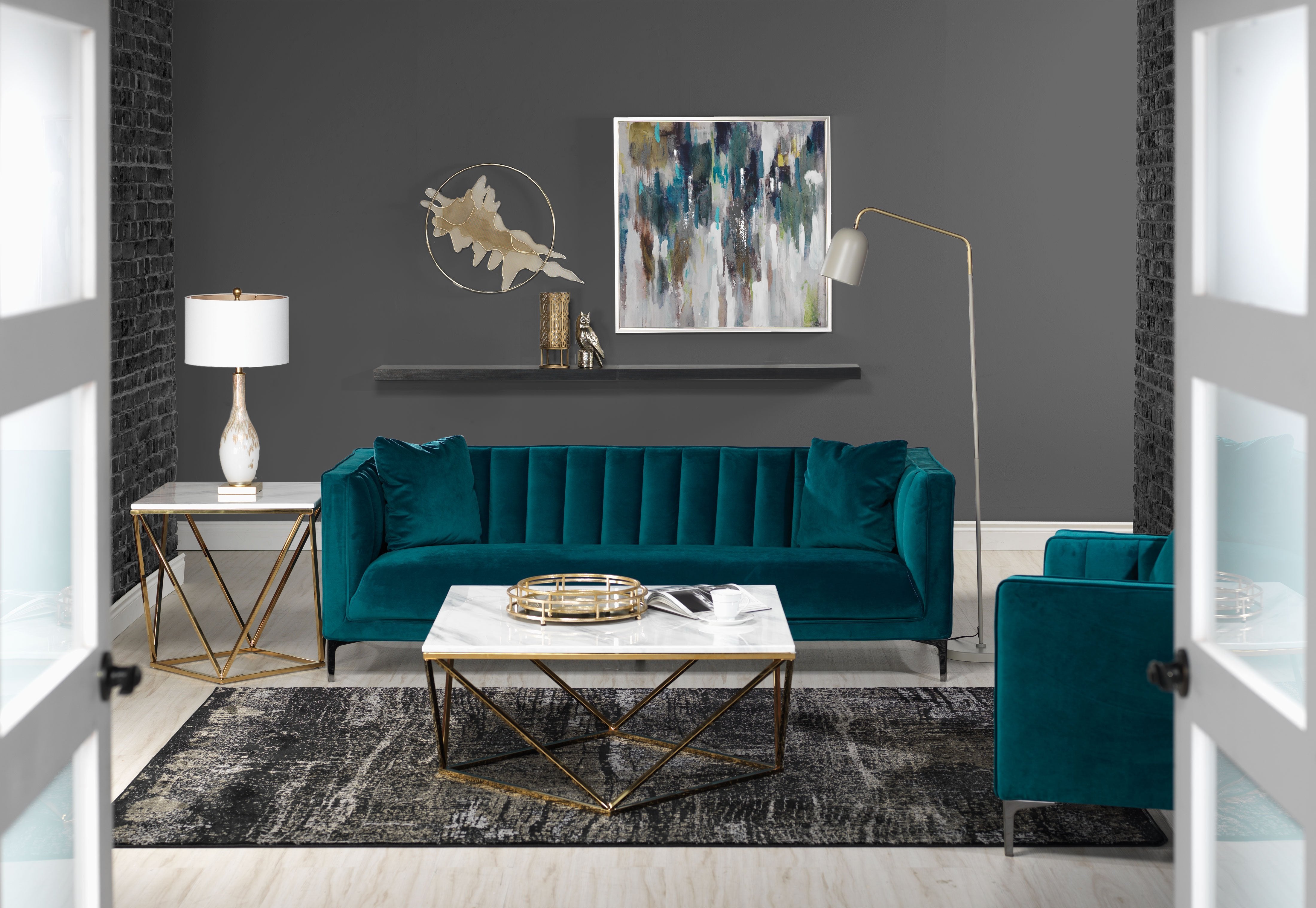 Copy of Celina Sofa - Green - Clearance