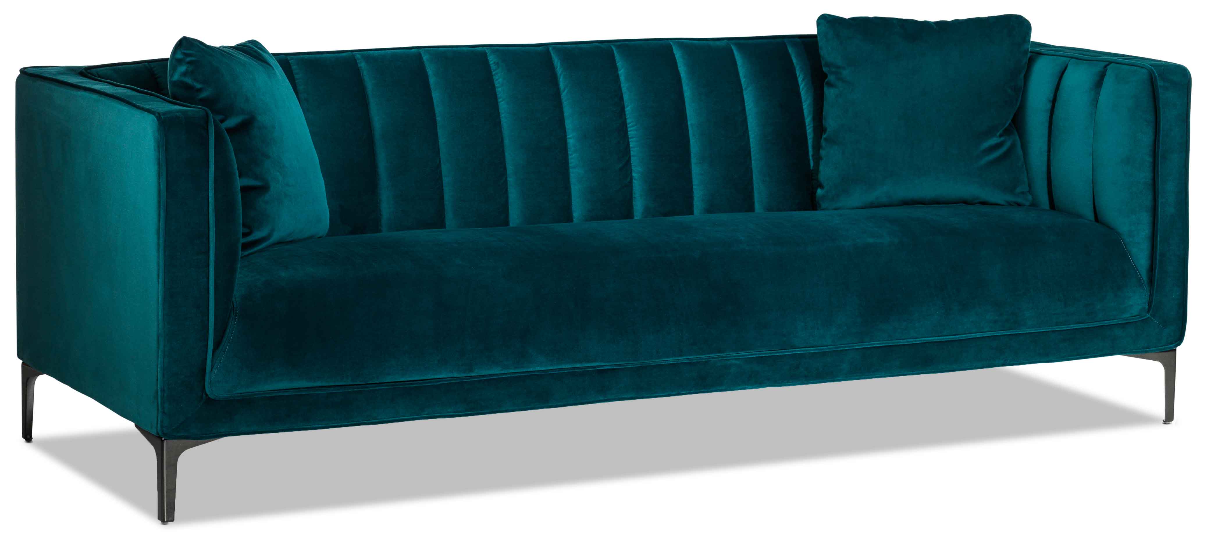 Celina Sofa and Chair Set - Green