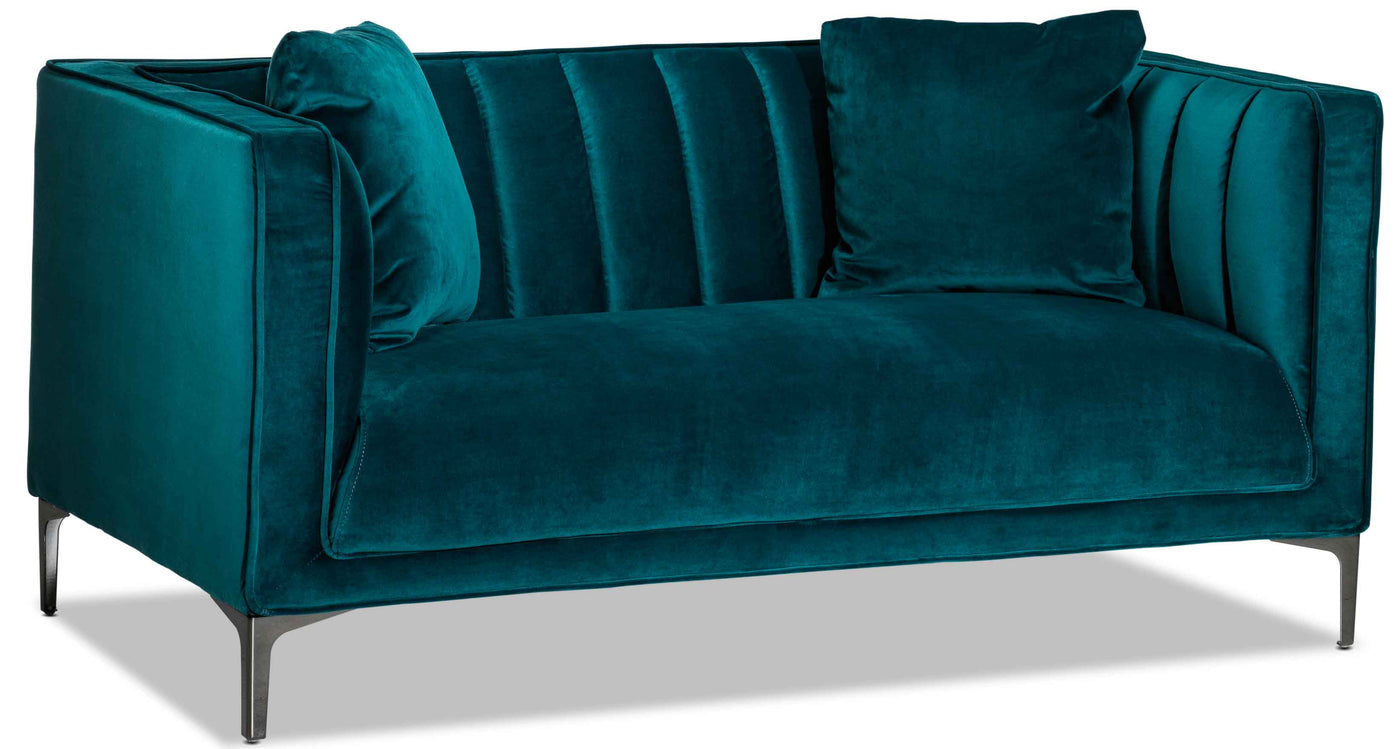 Celina Sofa, Loveseat and Chair Set - Green