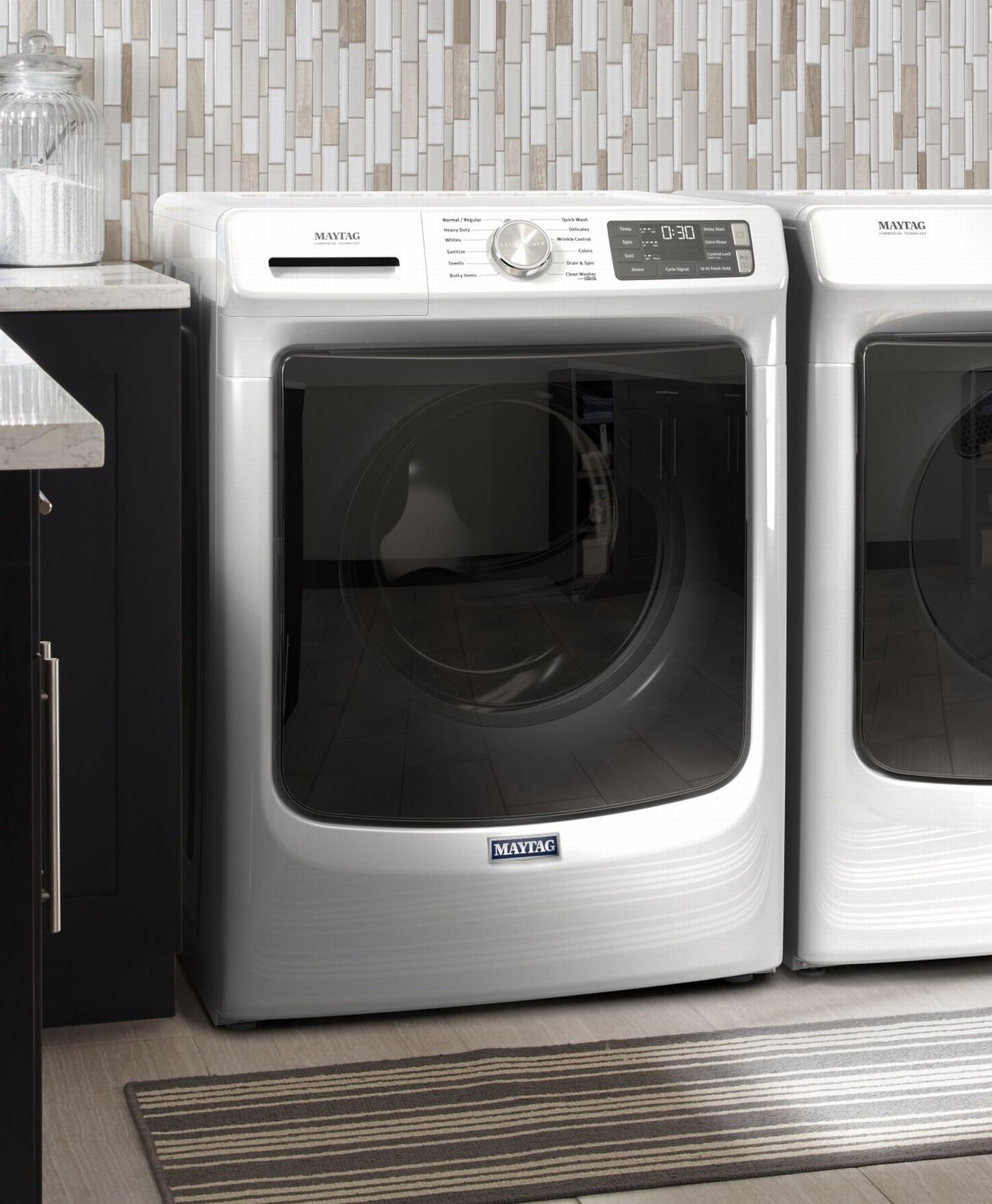 Maytag White Front Load Washer (5.5 cu.ft.) - MHW6630HW