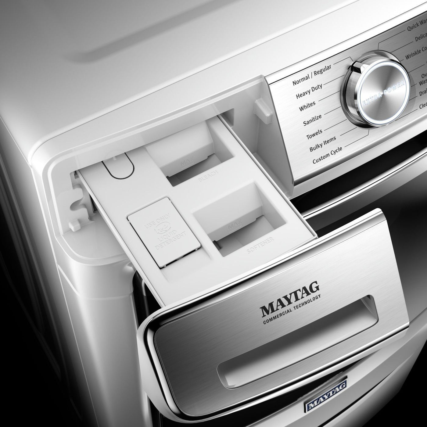 Maytag White Front Load Washer (5.8 Cu. Ft.) - MHW8630HW
