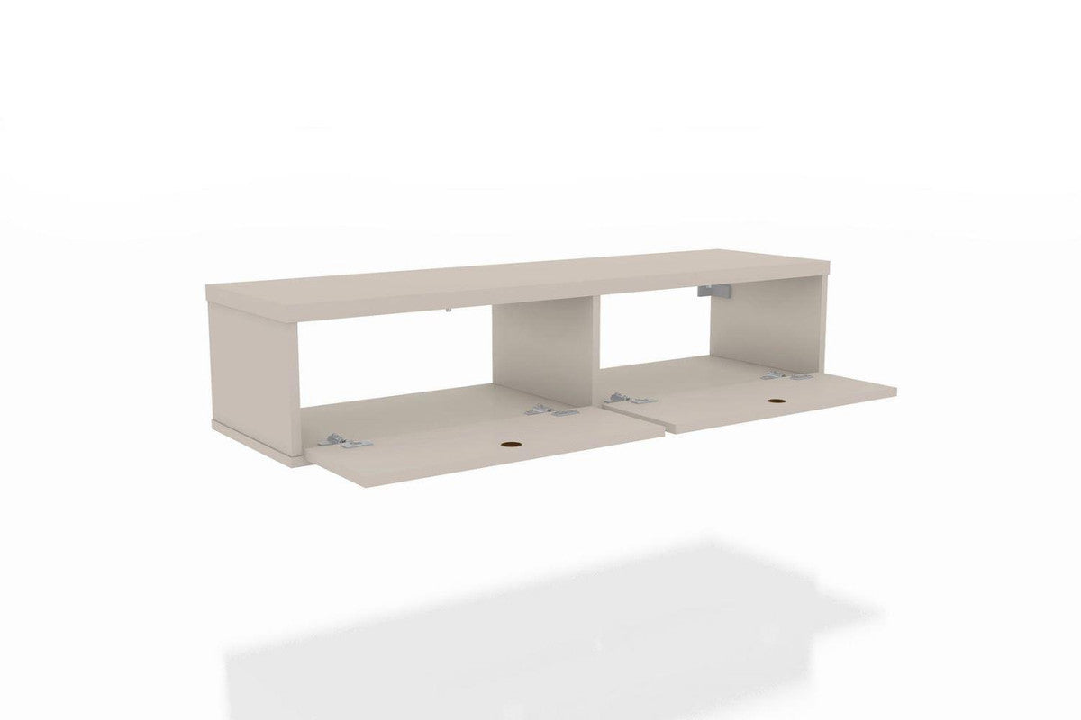 Lekedi 42" Floating Entertainment Centre - Off White