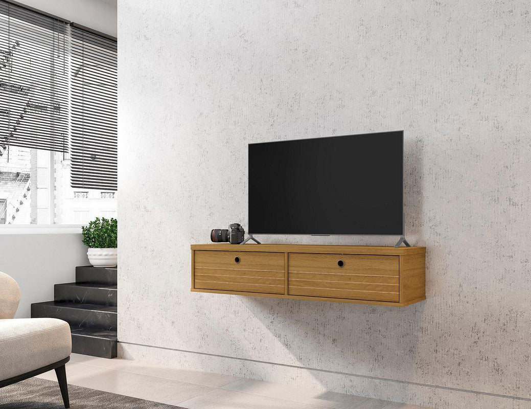 Lekedi 42" Floating Entertainment Centre - Cinnamon