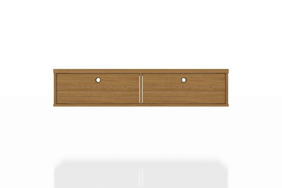 Lekedi 42" Floating Entertainment Centre - Cinnamon