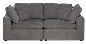 Cirrus 2-Piece Modular Sectional - Grey