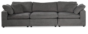 Cirrus 3-Piece Modular Sectional - Grey