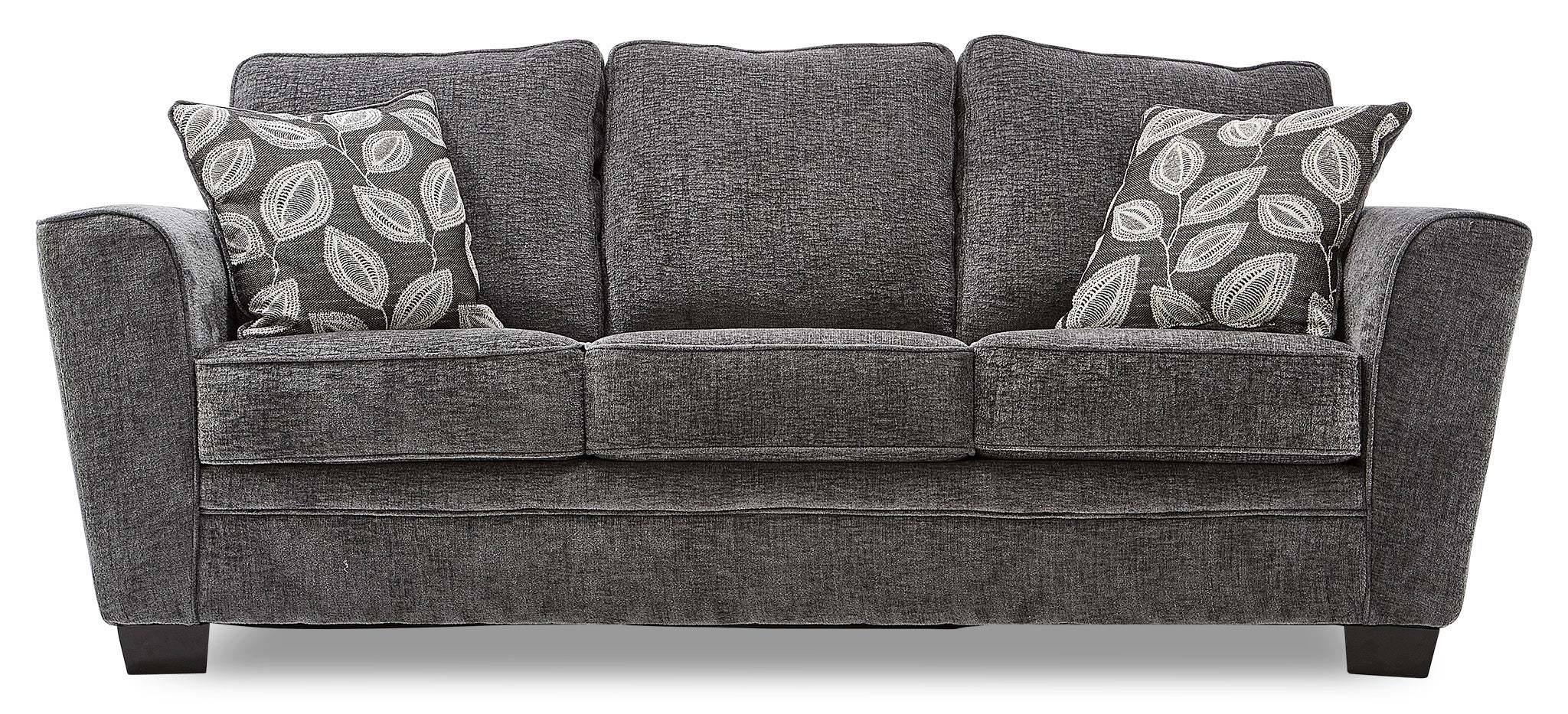 Daisy Sofa and Chair Set - Charcoal