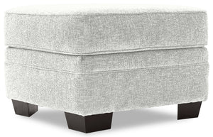 Daisy Ottoman - White