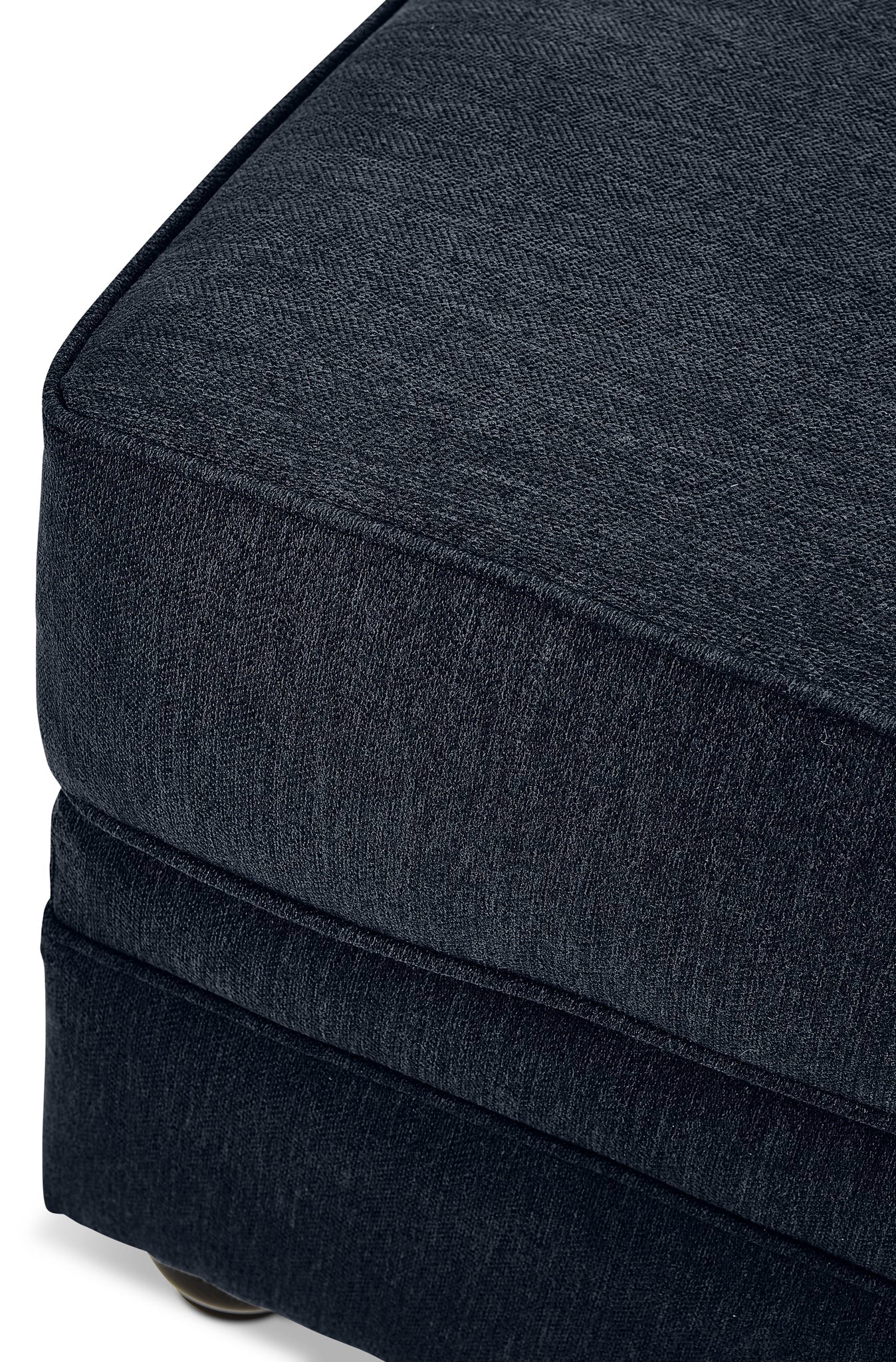 Murphy Ottoman - Indigo