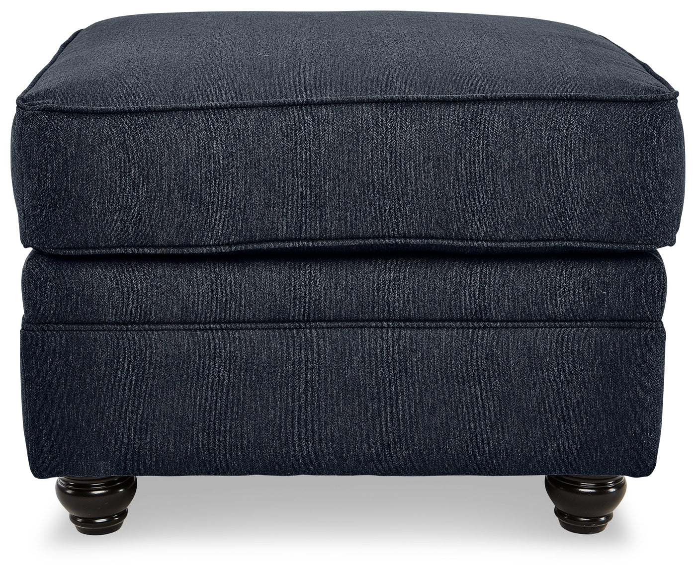 Murphy Ottoman - Indigo