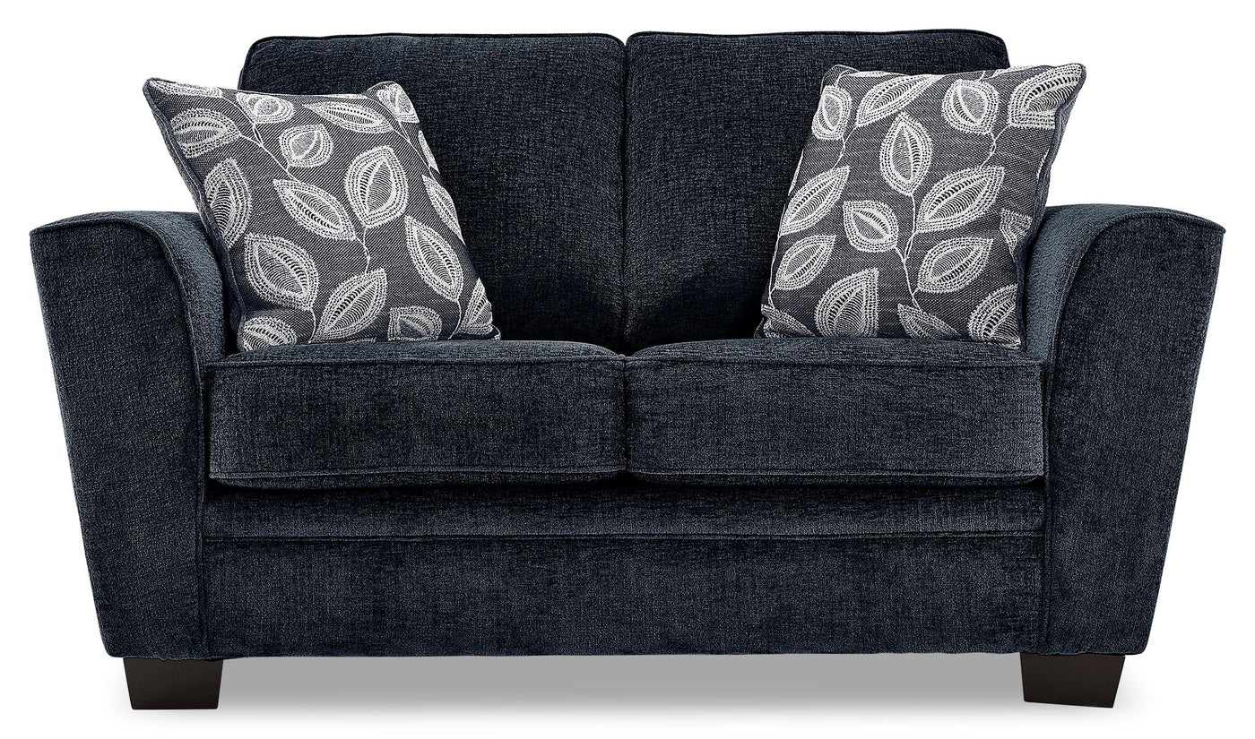 Daisy Loveseat - Indigo
