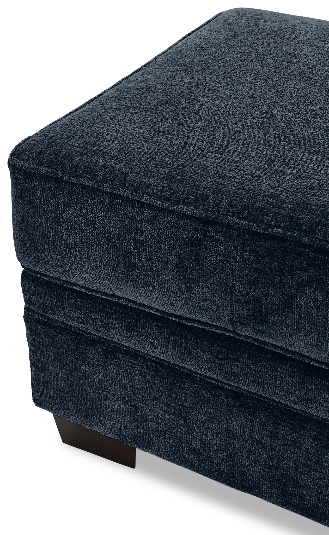 Daisy Ottoman - Indigo