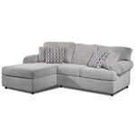 Jupiter 2-Piece Sectional with Left-Facing Chaise - Ash