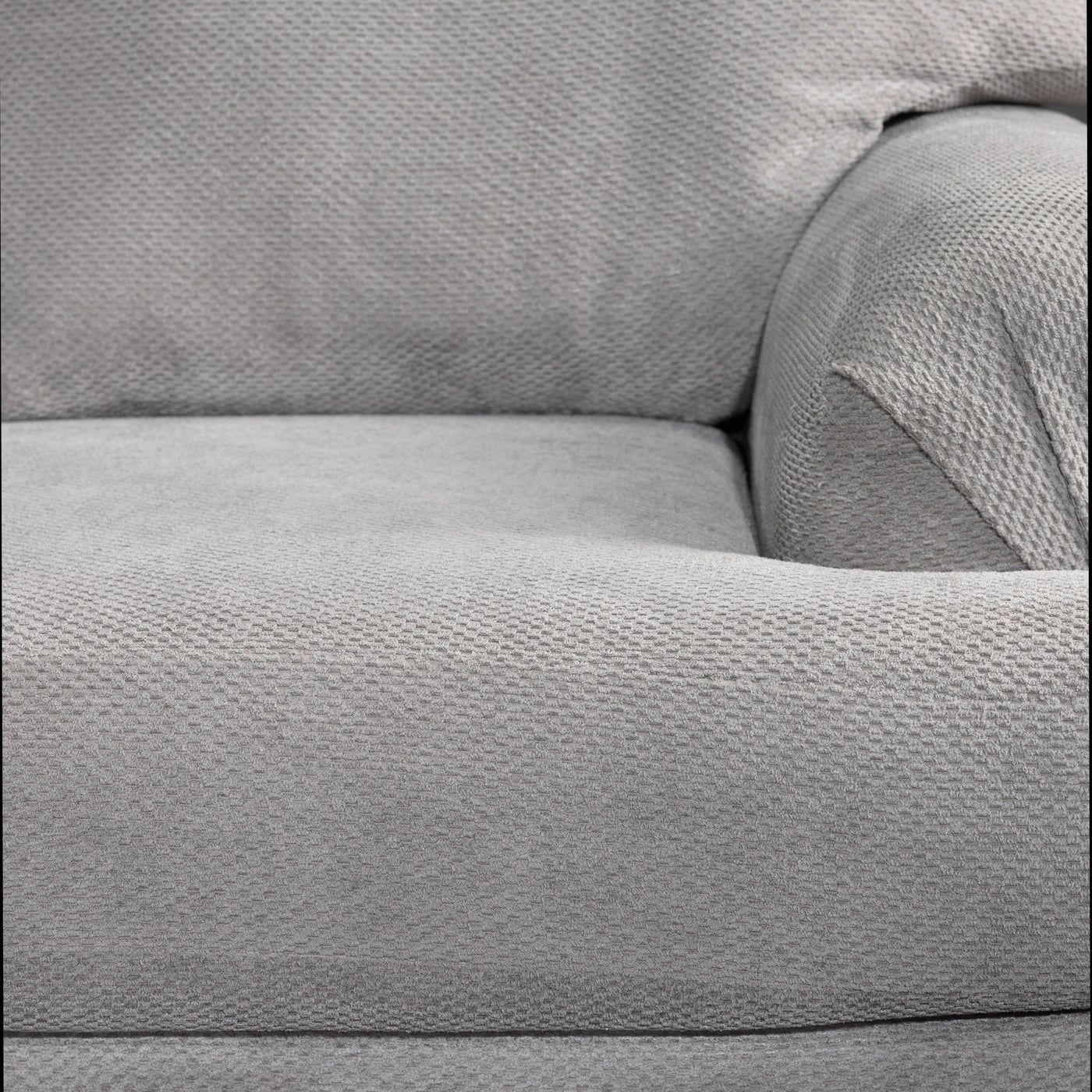 Jupiter 2-Piece Sectional with Right-Facing Chaise - Ash