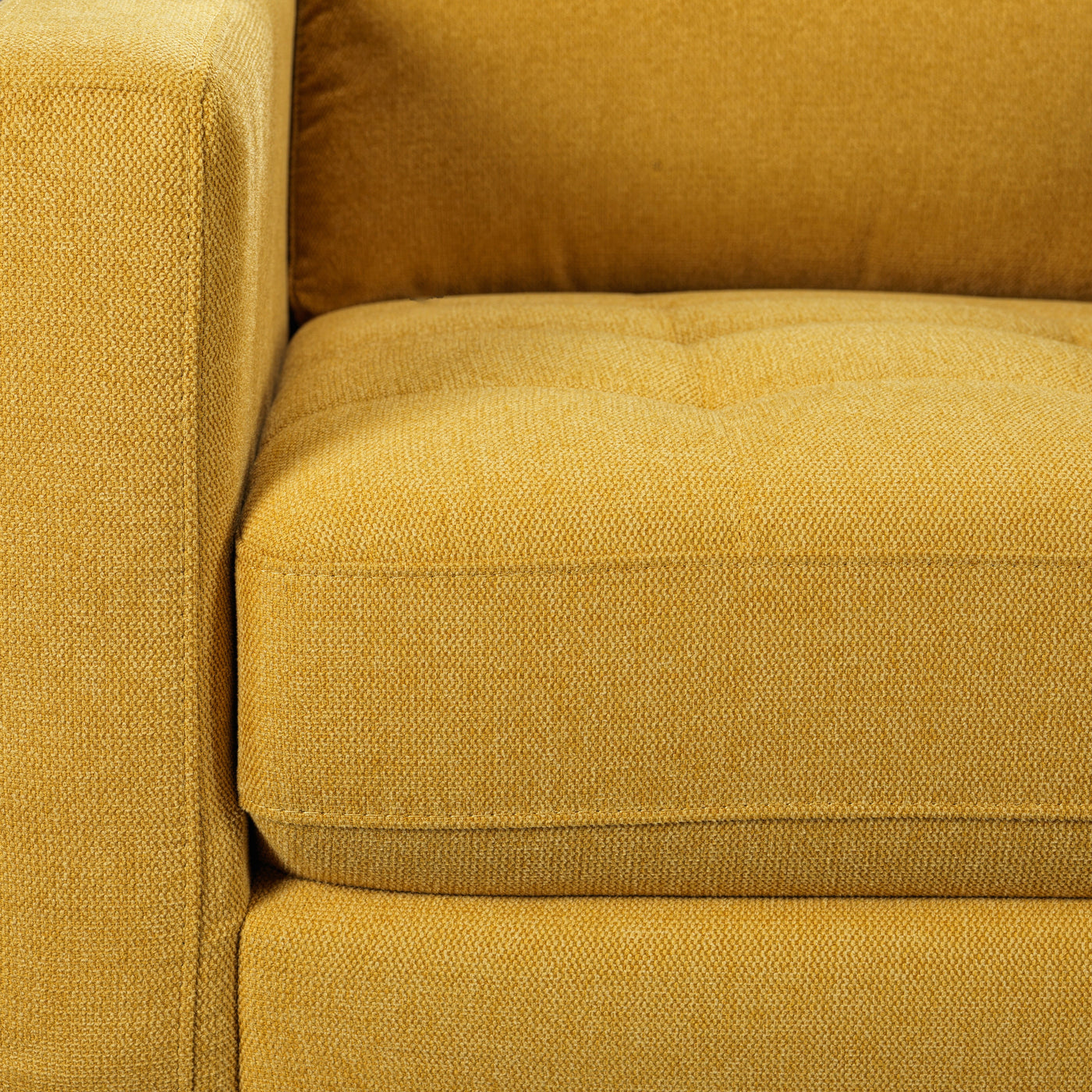 Leanne Sofa, Loveseat and Chair Set - Yellow