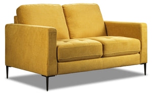 Leanne Loveseat - Yellow