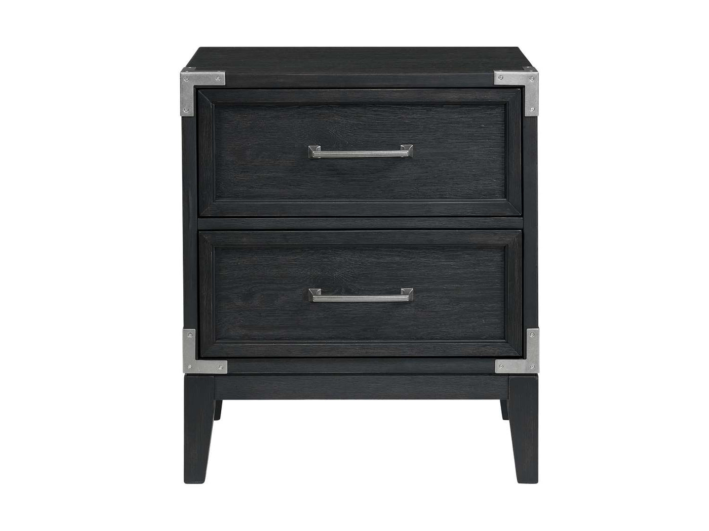 Laguna 5-Piece King Bedroom Package - Weathered Oak and Black