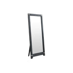 Laguna Floor Mirror - Weathered Oak, Black