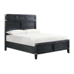 Laguna 5-Piece King Bedroom Package - Weathered Oak and Black