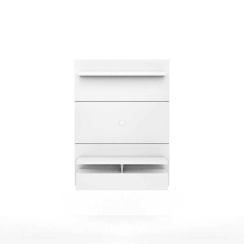 Lavo 47.5" Floating Wall Theater Entertainment Centre - White
