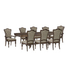 Andrea 9-Piece Dining Set - Brown
