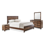 Nathan 6-Piece King Bedroom Set - Brown